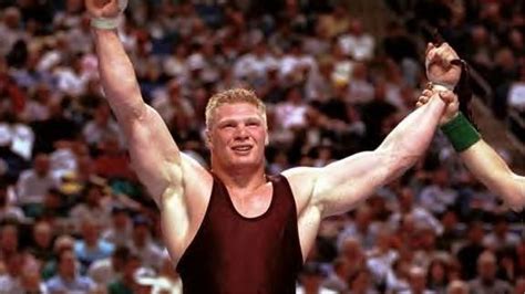 college brock lesnar|Which current WWE Superstar did Brock Lesnar go to。